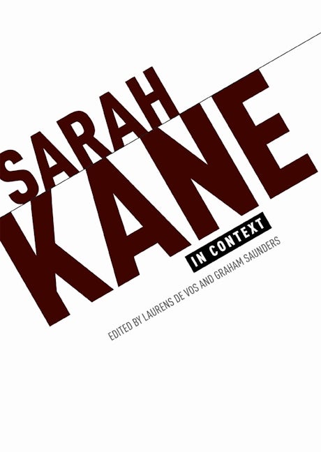 Book cover image for Sarah Kane in context ISBN: 9780719086458